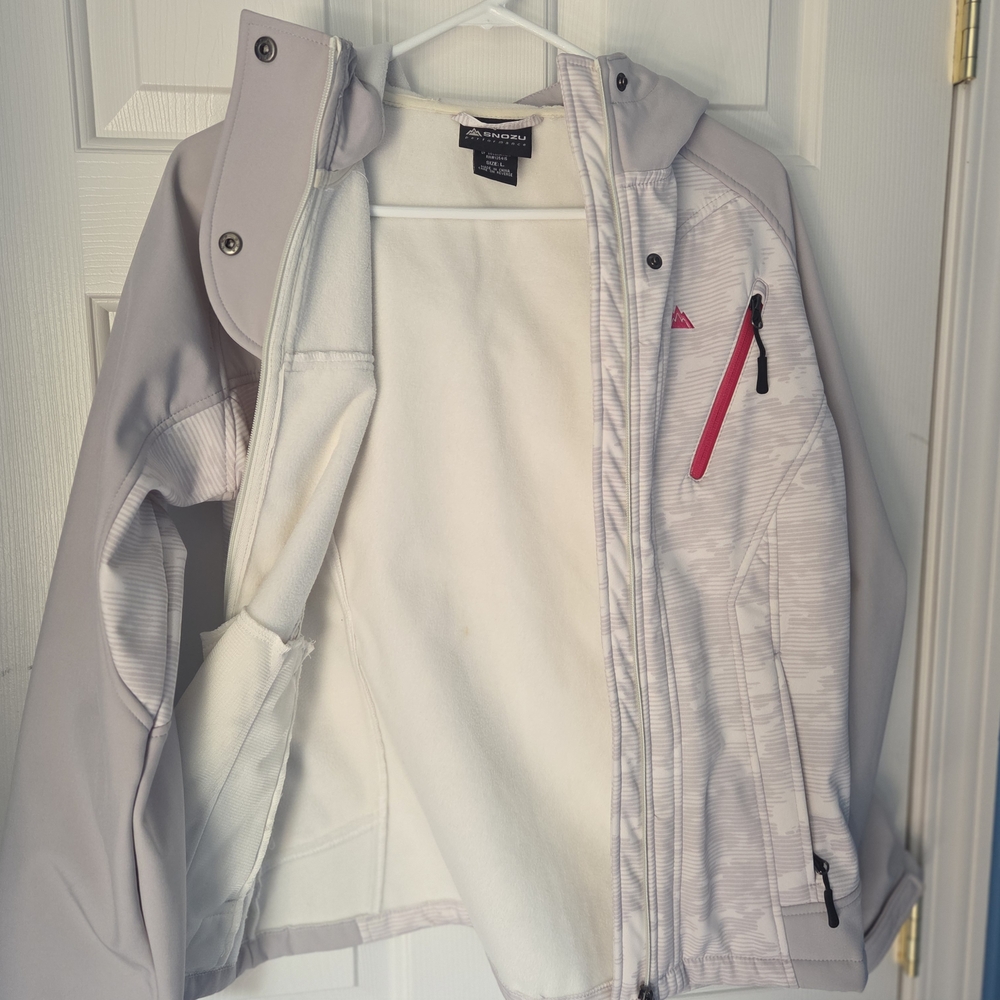 Light Gray Ski Jacket - Picture 3 of 6